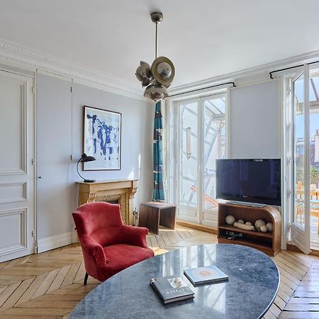 Apartment Center Of Paris With Terrace By Studio Prestige Eksteriør bilde