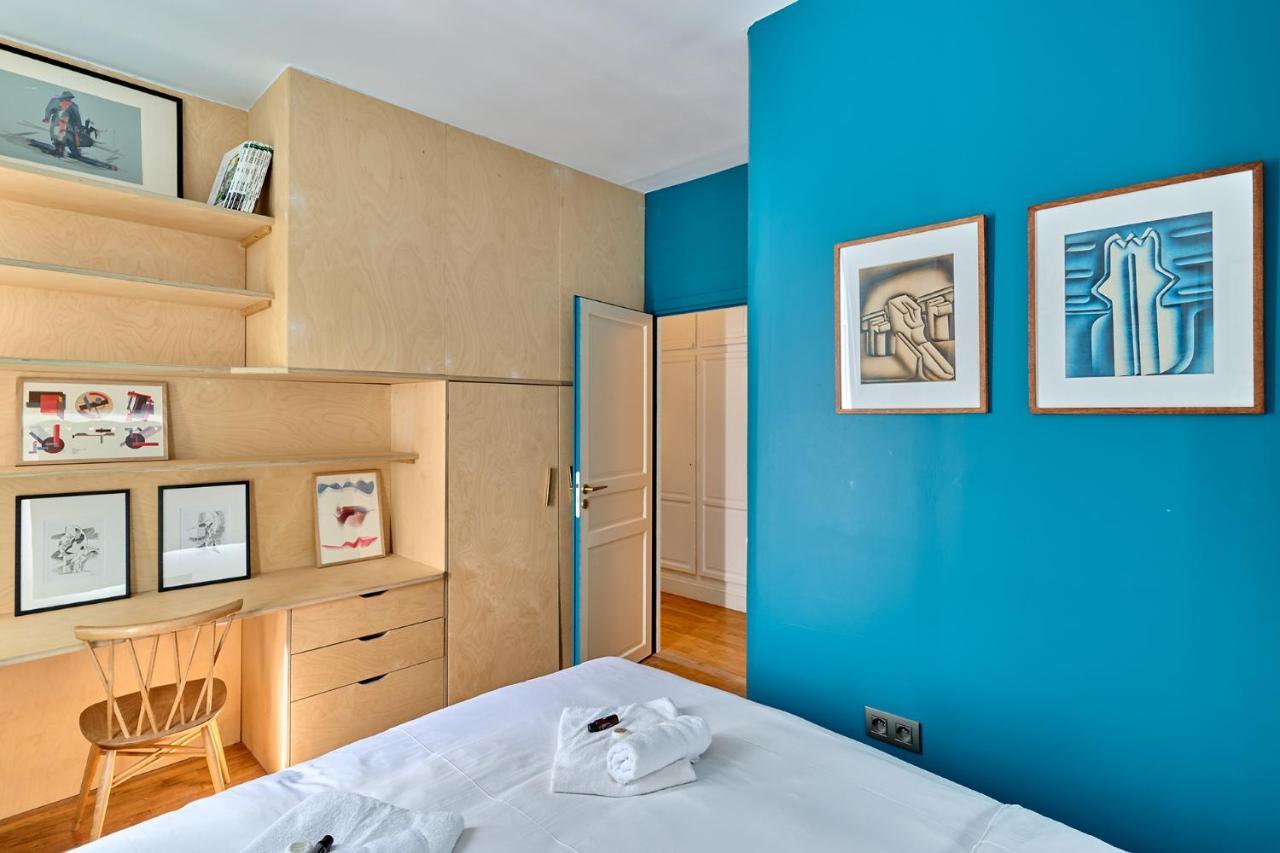 Apartment Center Of Paris With Terrace By Studio Prestige Eksteriør bilde