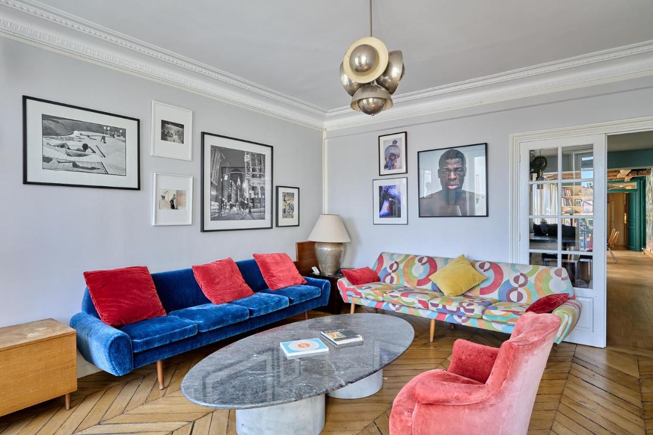 Apartment Center Of Paris With Terrace By Studio Prestige Eksteriør bilde