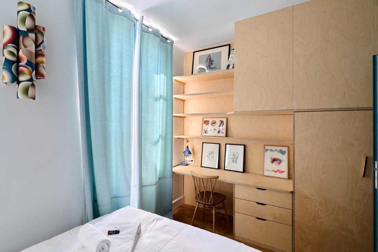 Apartment Center Of Paris With Terrace By Studio Prestige Eksteriør bilde