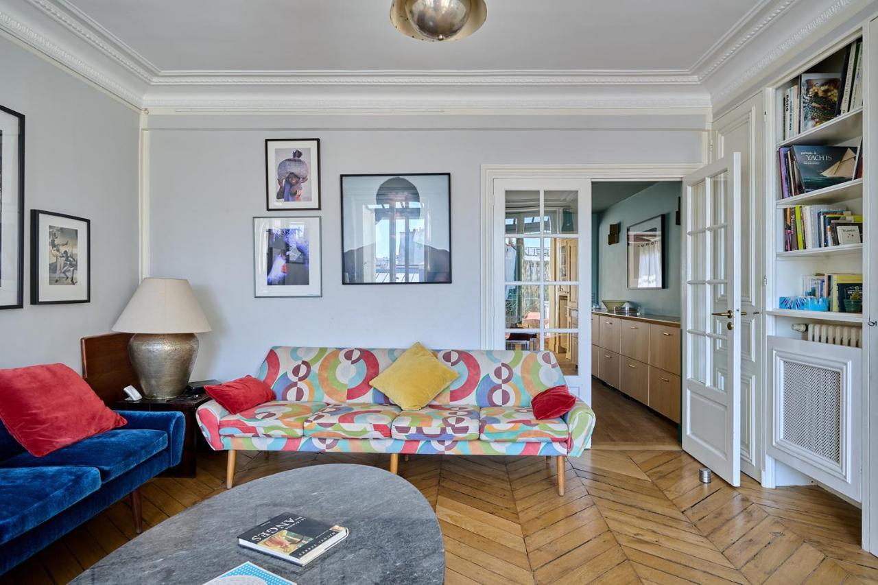 Apartment Center Of Paris With Terrace By Studio Prestige Eksteriør bilde