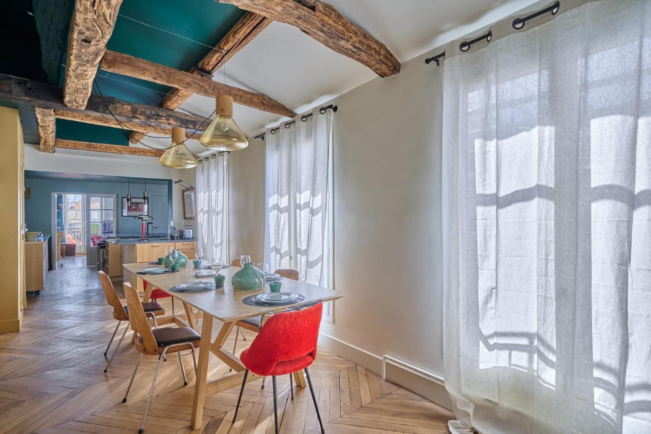 Apartment Center Of Paris With Terrace By Studio Prestige Eksteriør bilde